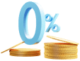 3d icon shield with percentages